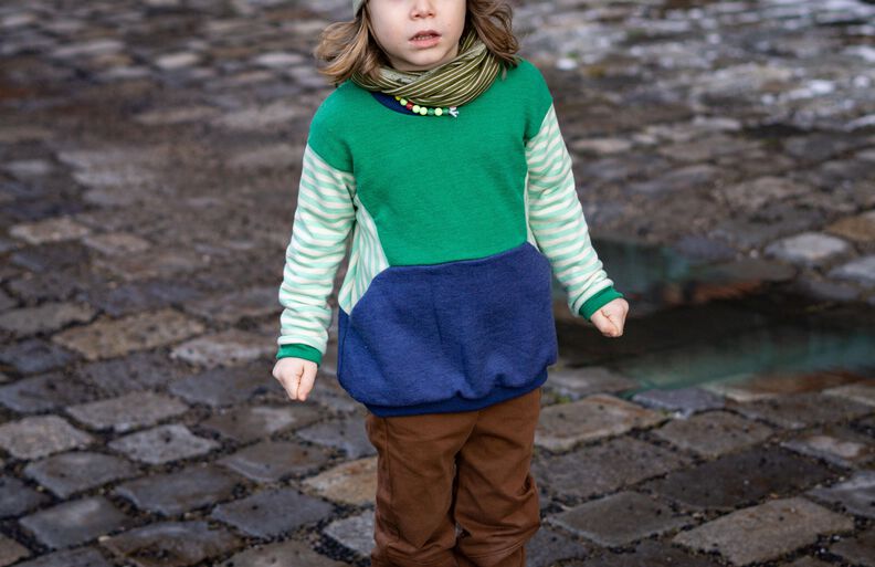 Oversize-Kleid/Pulli Muckelig Gr.80-164 image number 4
