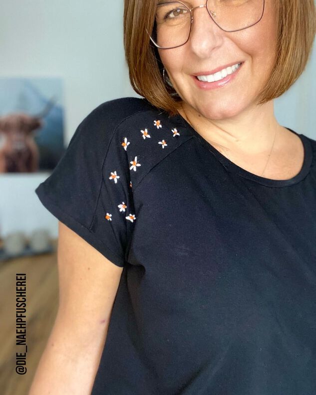 Shirt Rubi | mit & ohne Einsatz aus Spitze, Tüll und mehr image number 7