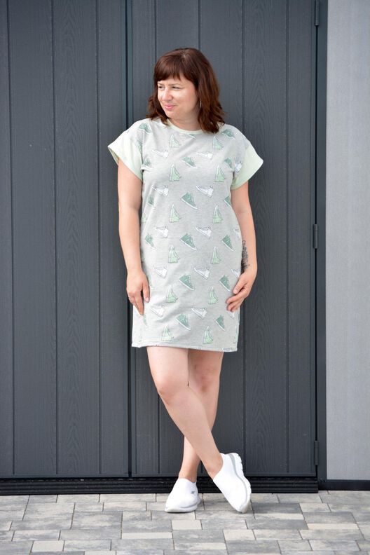 T-Shirt, Kleid UVA (32-58) Schnittmuster image number 6