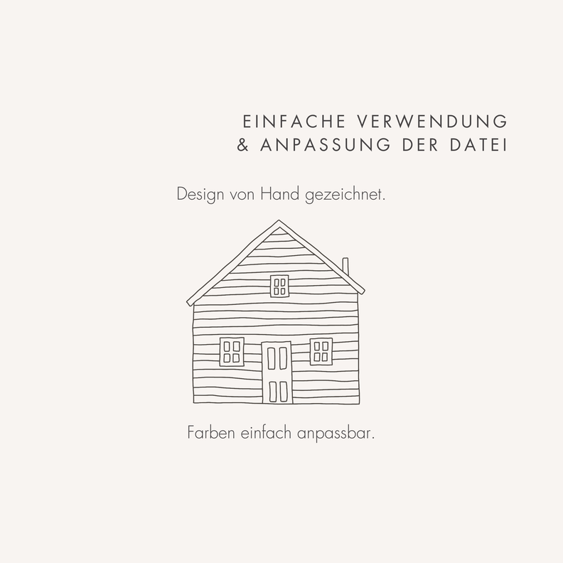 Plotter- und Laserdatei "HOUSE" SVG PNG image number 2