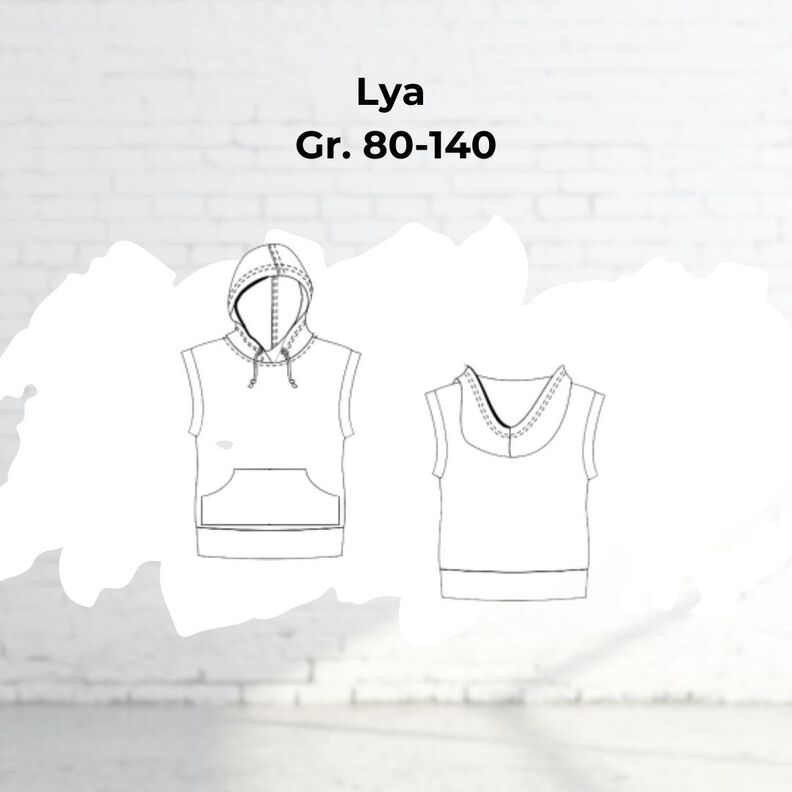 Sweater Lya "minni" Gr. 80-158 Schnittmuster image number 6