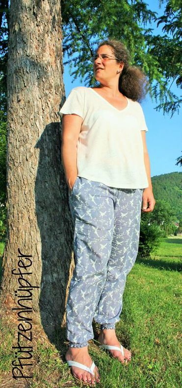 Ebook / Nähanleitung Damen Sommerhose image number 5