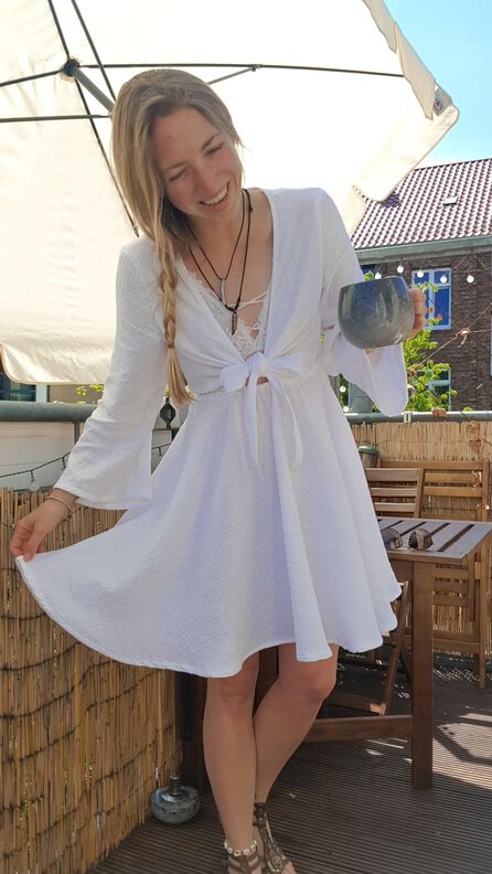 Kleid mit Knotendetail - A4 / A0 - GR. 34-50 image number 3