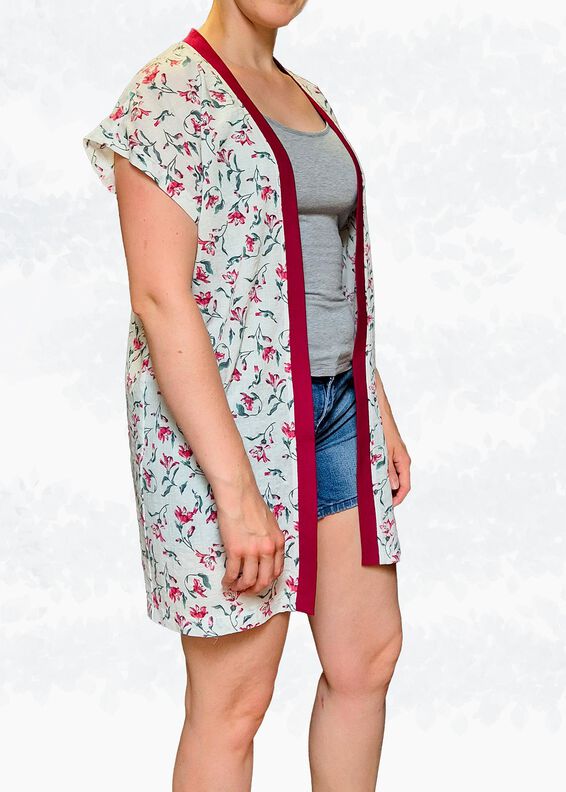 Mia – Offene Weste & ärmelloser Cardigan 3 Längen Gr. 34-50 image number 6