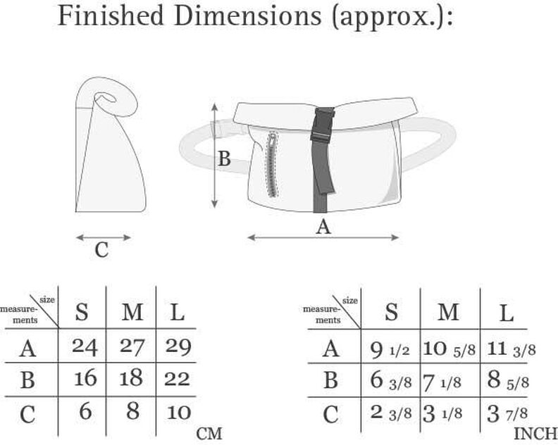 Gürteltasche, Hip pack  in 3 Größen image number 9