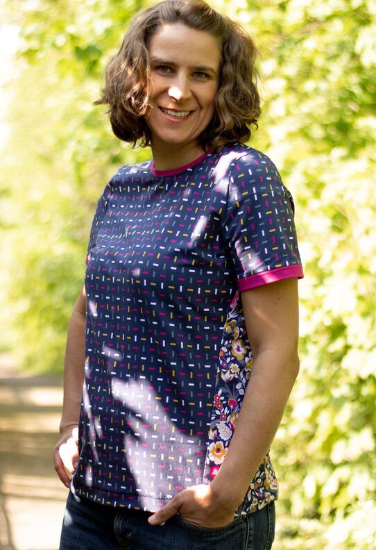 Damen Shirt mit Teilung KEREN ♥ Gr. XS-XXL image number 8