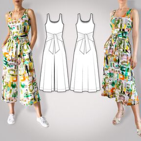 Overall + Kleid Sophie | Größen 34-44 | mit Videotutorial
