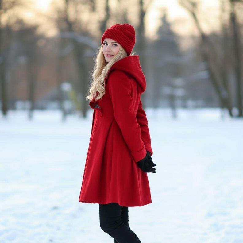 Schnittmuster Damenmantel Noèmie Gr. 34-54 tailliert  image number 4