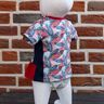 Lia – Baby Shirt mit Rüsche und Knopfleiste Gr. 56-98, A4+A0 thumbnail number 3