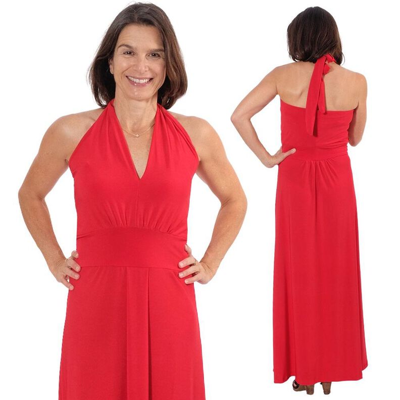 Neckholder-Kleid "ZURITA", Gr. 158-46 image number 1