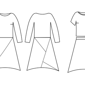 Louisa - Schnittmuster Damen Kleid 34-54