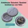 Katzenbett / Hundebett Schnittmuster und Nähanleitung thumbnail number 4