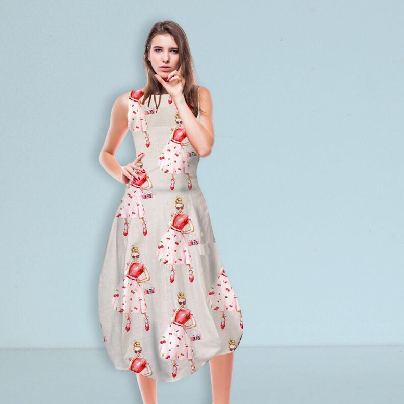 Schnittmuster Kleid Sibilla | Leinenkleid mit Ballonrock image number 8
