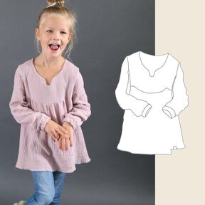 Bohemian Dress&Blouse ..Kleid Bluse /  für Musselin