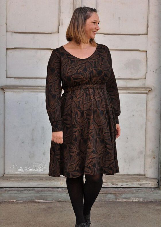 Bertha - langärmliges Kleid für Damen Gr. 32-50 image number 8