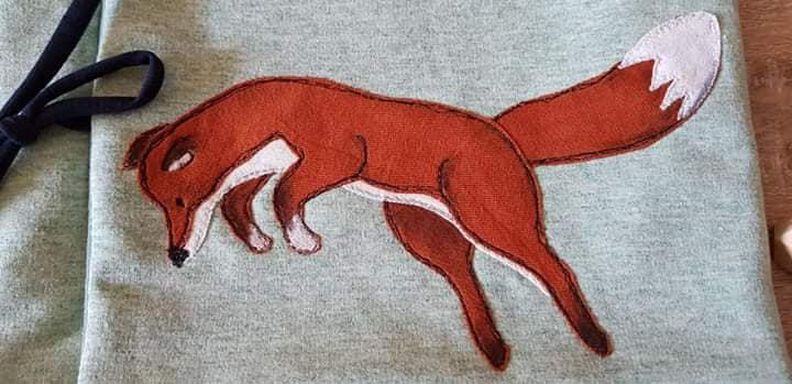 Applikationsvorlage und Nähanleitung Fuchs image number 1