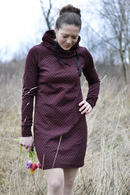 Hoodiekleid UDINE Gr.32-56 Ebook Schnittmuster image number 8