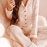 Pyjama Set Damen lange Hose und Bluse | XXS - XXL | Harmony thumbnail number 2