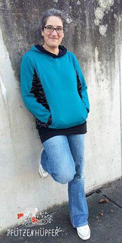 Ebook / Schnittmuster Hoodie *mit A0-Datei + Video* image number 5