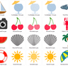 Sommer 2.0 Stickdatei 12 Motive in je 3 Größen thumbnail number 2