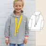  "Boxy-Sweater Kids" Hoodie / Schnittmuster thumbnail number 1