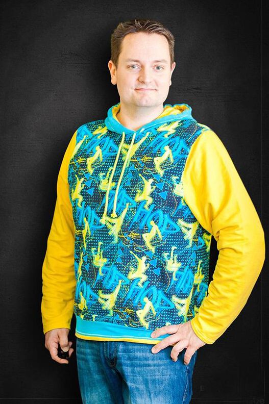 Pullover, Pullunder (XXS-5XL) HERO Hoodie Schnittmuster image number 2
