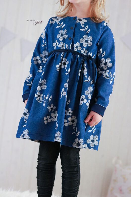 Herbst Bluse - Gr. 86 - 164 Nähanleitung und Schnittmuster image number 2