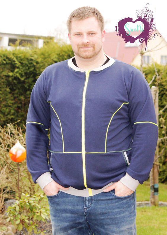 Sweatjacke Luca XS - XXL für Herren  image number 5