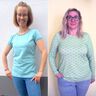 Shirt Schmal Kurz- & Langarm Damen LALU ♥ Gr. 34-56 thumbnail number 8
