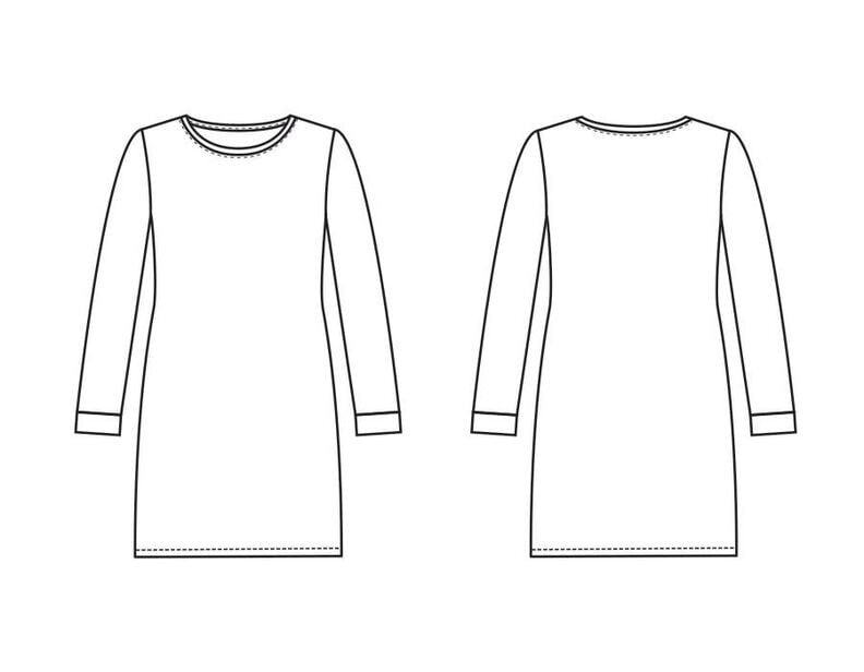 Kleid Tessa N&auml;hanleitung + Schnitt image number 3