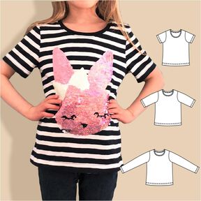 Shirt Lio – Kinder, 3 Ärmellängen, Gr. 86-158, A4+A0