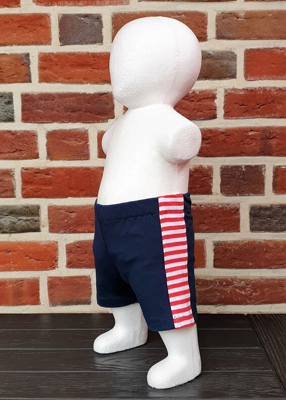 Babyshorts „Bobby“ mit Seitenstreifen Gr. 44-98, A4+A0 image number 6