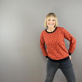 Basic Sweatshirt |  Bündchen oder Saum | + halblange Ärmel Basic Sweatshirt |  Bündchen oder Saum | + halblange Ärmel