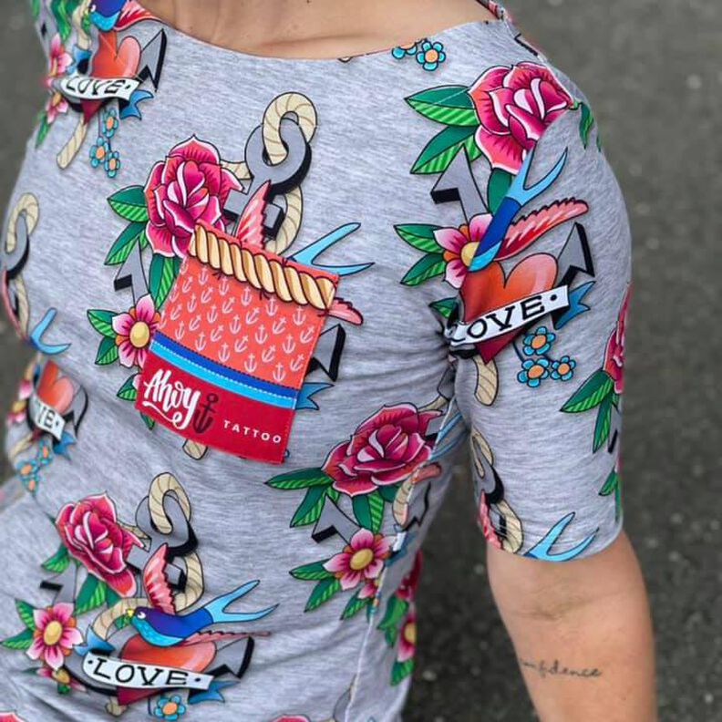 »Sommerärmel« für »LaBreton Shirt« (32–46) – Add-On image number 1
