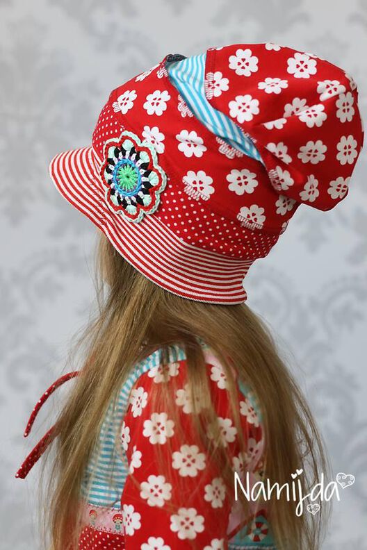 Schirmbeanie Kinder Schnittmuster Gr. 44-60 - deine JELLE #2 image number 2