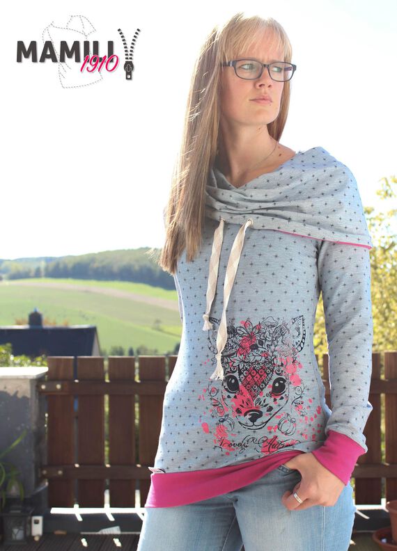 Raglan-Kragen-Shirt Alea Gr. 32-58 image number 1