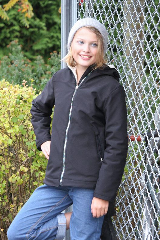 Softshelljacke "Johanna", Schnittmuster Gr. 158 – 46 image number 5