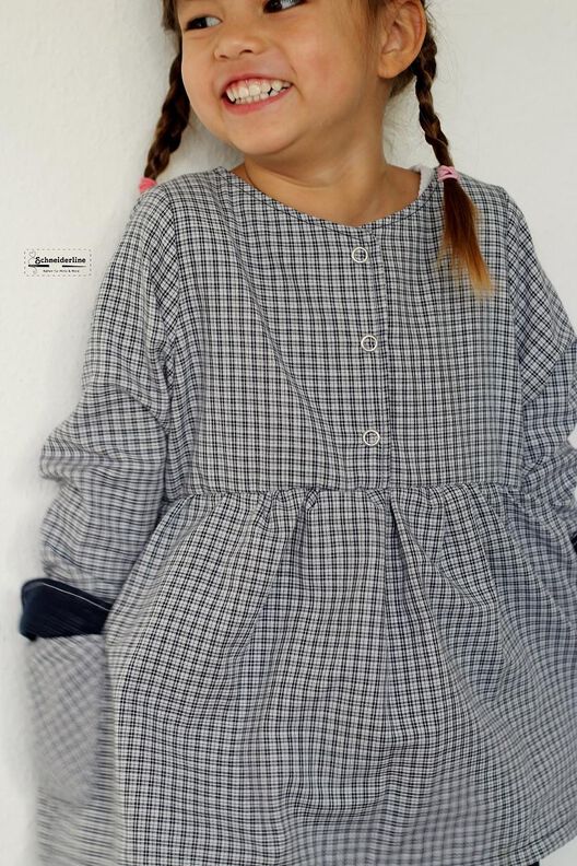 Herbst Bluse - Gr. 86 - 164 Nähanleitung und Schnittmuster image number 7