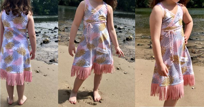 Ciana Girlie: verspieltes Strandkleid: ebook 92-158 image number 3