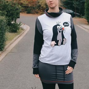 Hoodie(kleid) Leevke Gr. 32-52