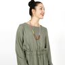FRAU SANJA - lockeres Kleid mit Gummizügen XS-XXL thumbnail number 7