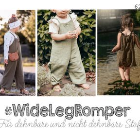 #WideLegRomper Gr. 62-140 inkl. A4/ A1/ Beamerdatei
