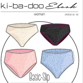 ebook Basic Slip Damen | Größe 32-58 DIN A4 PDF 