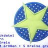 Stickdatei Stern im Kreis in 8 Größen  thumbnail number 1