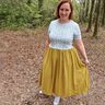 Kleid SUZANA (32-58) Materialmix Schnittmuster thumbnail number 11