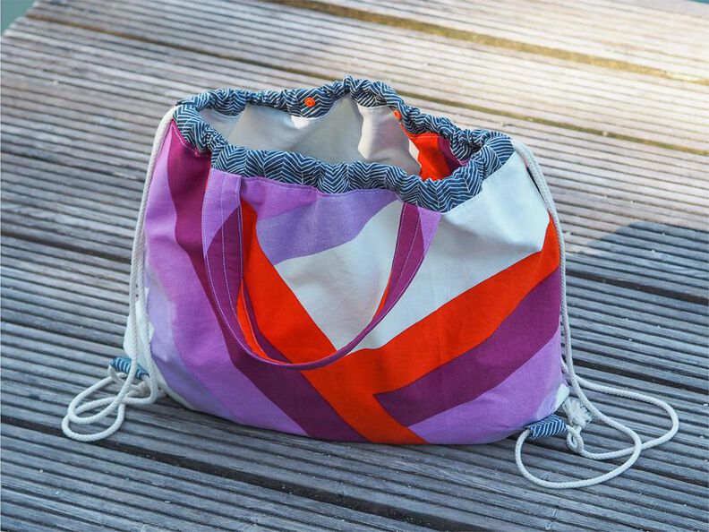 Rucksacktasche Maxi - Shopper - Strandtasche - Rucksack image number 10