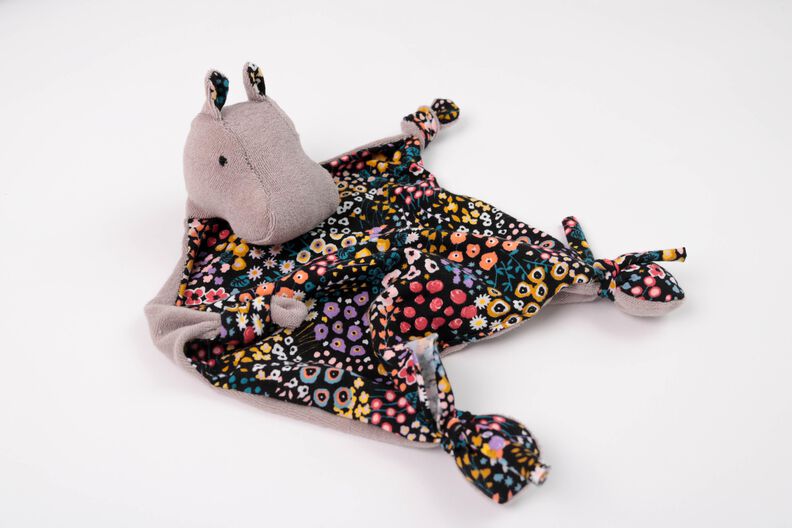  “Hippo HELGA” Schmusetuch / Schnuffeltuch Schnittmuster image number 9