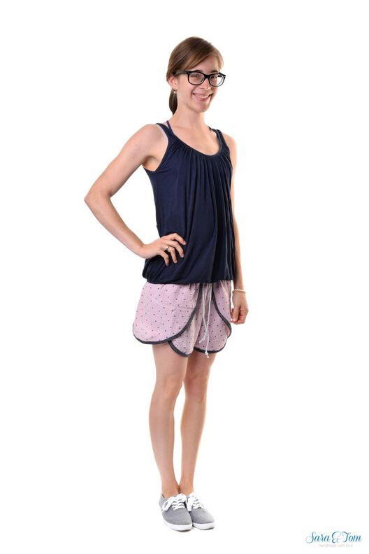 Hose / Short "Leticia", Schnittmuster Gr. 158-46 image number 6