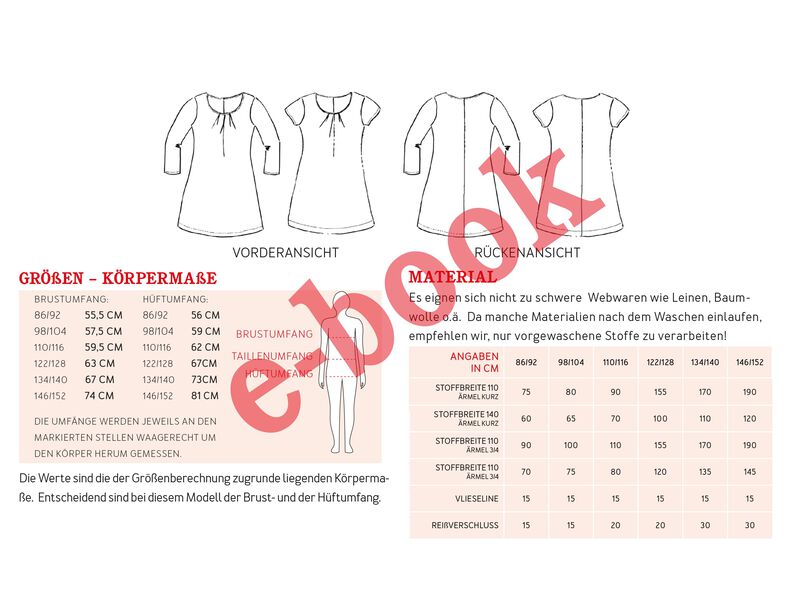 AMELAND - Variables Kinderkleid 86 - 152 image number 7