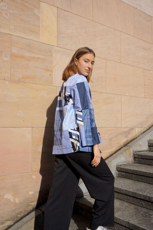 Patchwork Kimono Schnitt mit Videoanleitung Gr. XS-XL image number 4